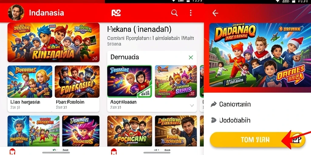 Tampilan antarmuka yang menarik dan user-friendly.