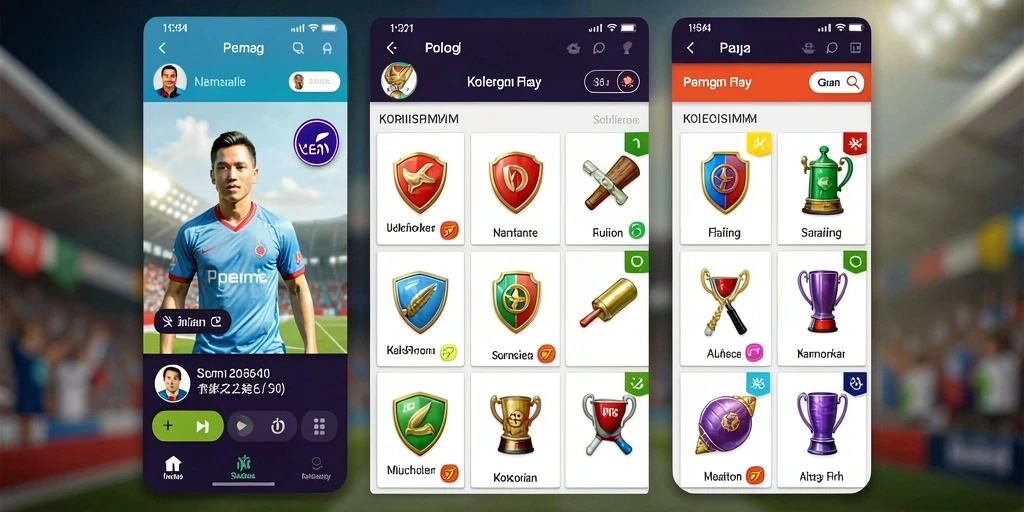 Tampilan awal yang menarik dengan pilihan mode permainan.