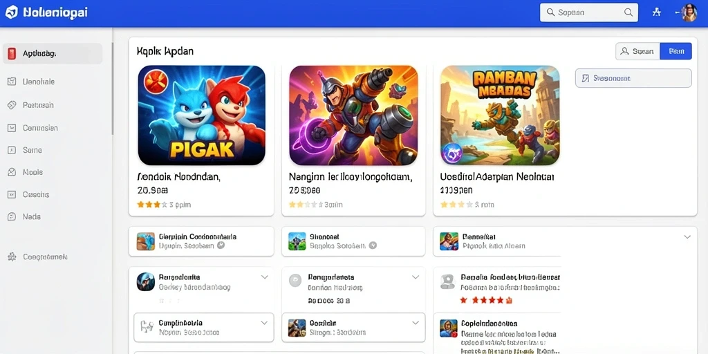 Tangkapan layar yang menunjukkan karakter utama dalam aksi epik.