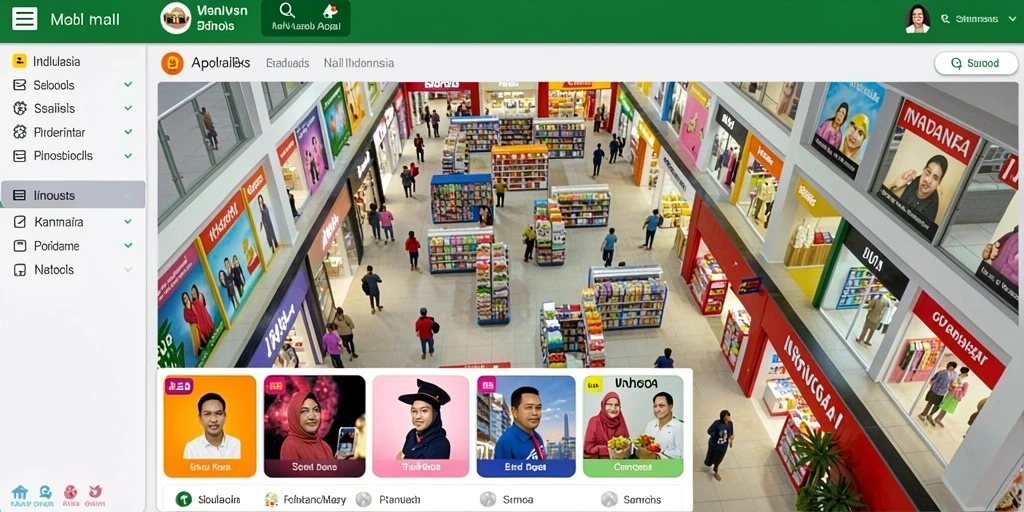 Tampilan level yang menakjubkan dan penuh warna.