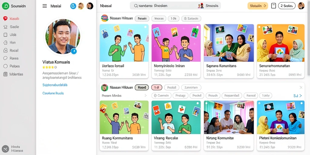 Tampilan antarmuka yang user-friendly dan menarik.