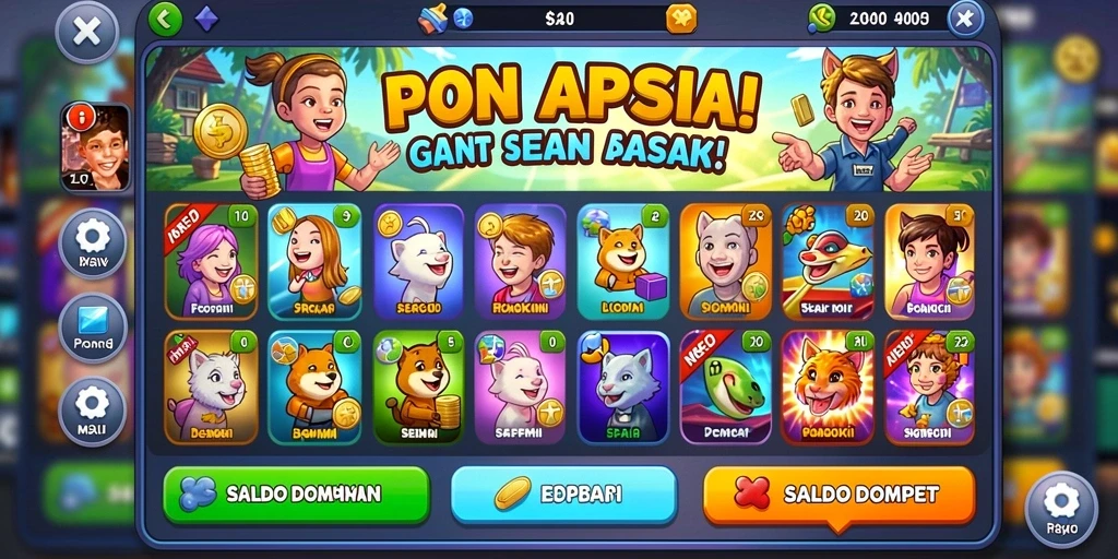 Screenshot menunjukkan karakter utama dalam aksi pertarungan seru.