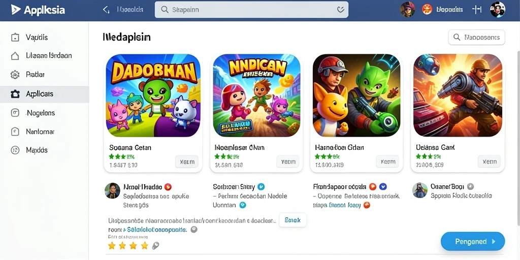 Tampilan antarmuka yang intuitif dan mudah dipahami.