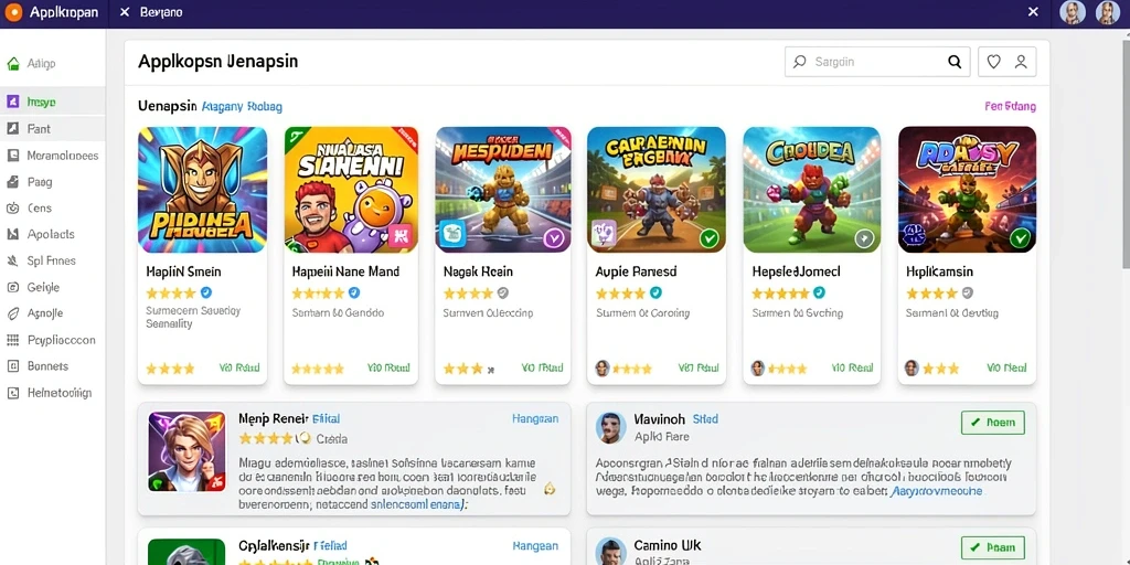 Tampilan antarmuka yang user-friendly dan menarik.