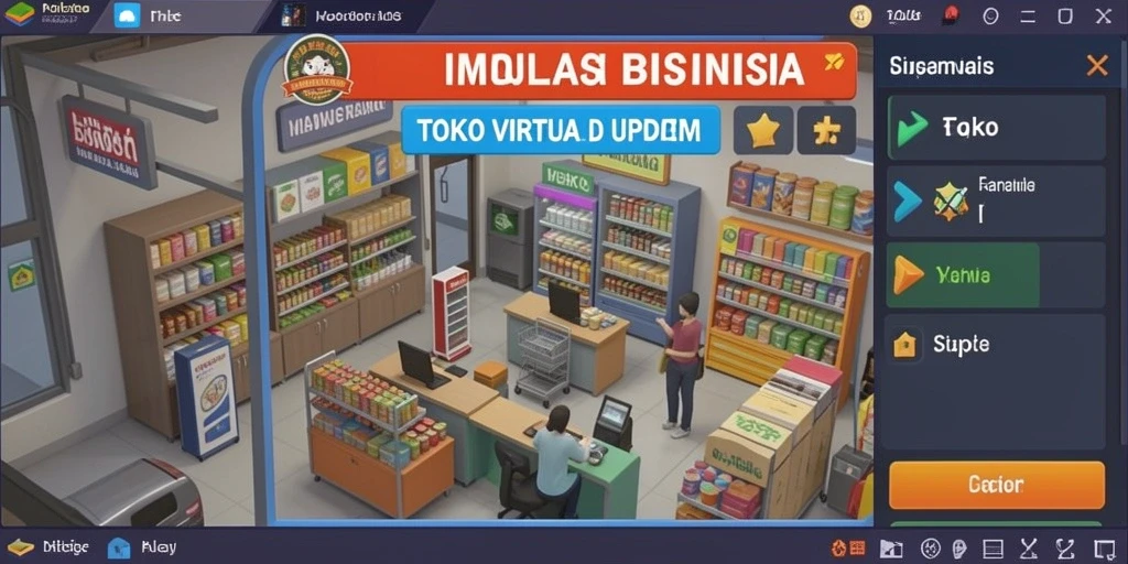 Tampilan antarmuka yang menarik dan modern.