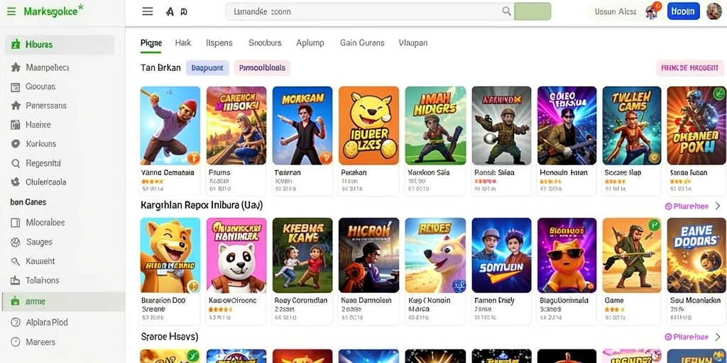 Screenshot menampilkan karakter utama dalam aksi.