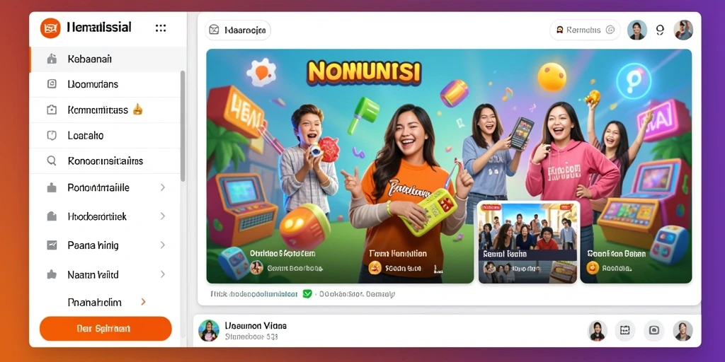 Tampilan antarmuka yang menarik dan memudahkan navigasi.