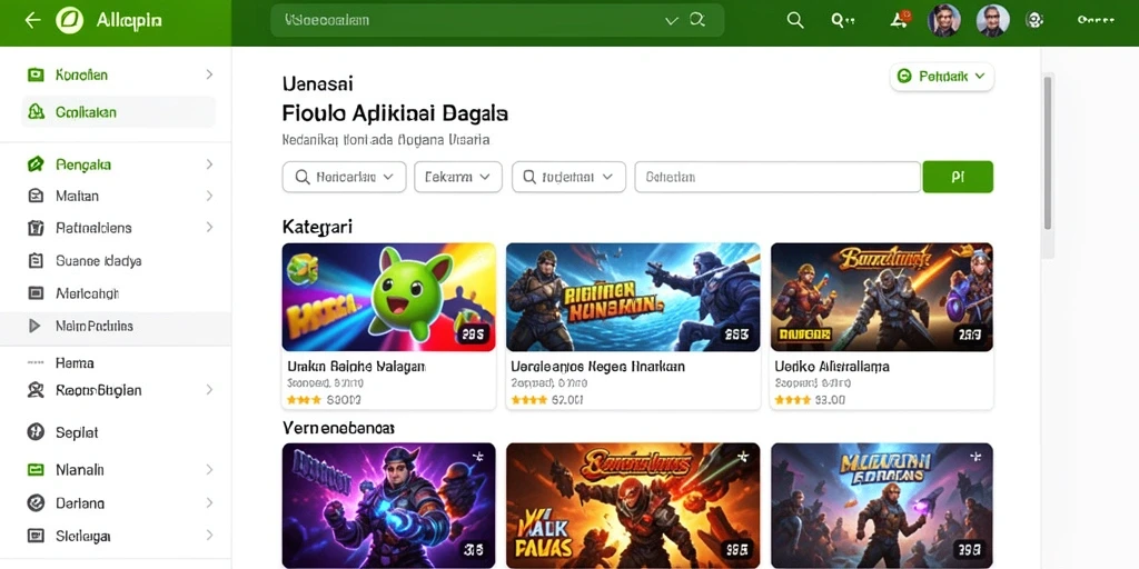 Tampilan grafis memukau dari dunia NEXGID.