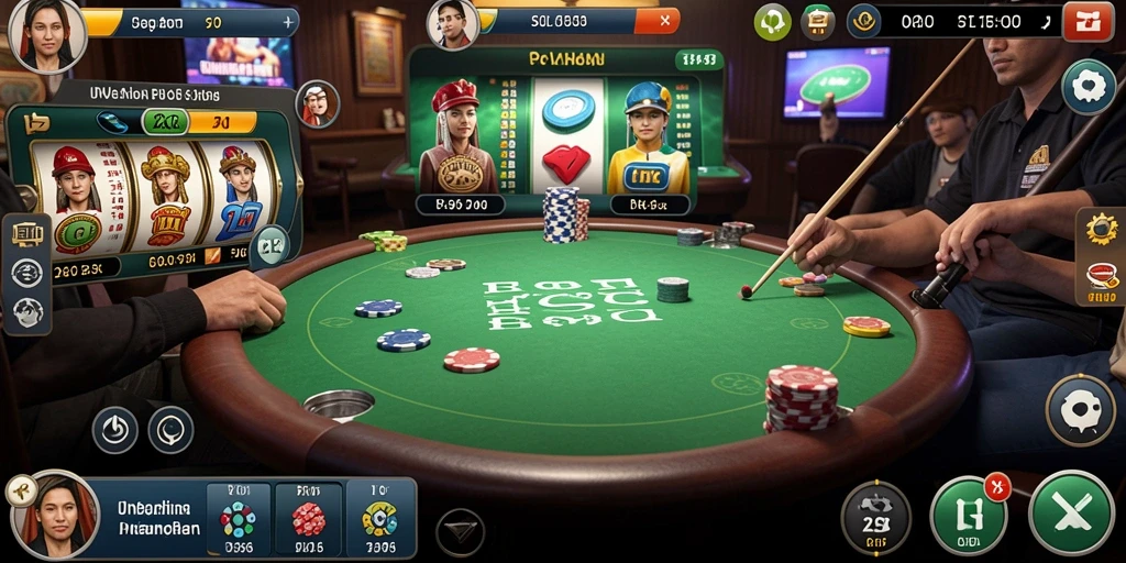 Gambar layar menampilkan karakter utama OCATOTO dalam aksi.