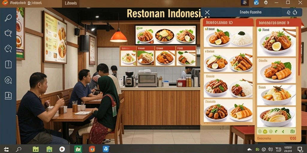 Screenshot menunjukkan tampilan awal permainan yang menarik.