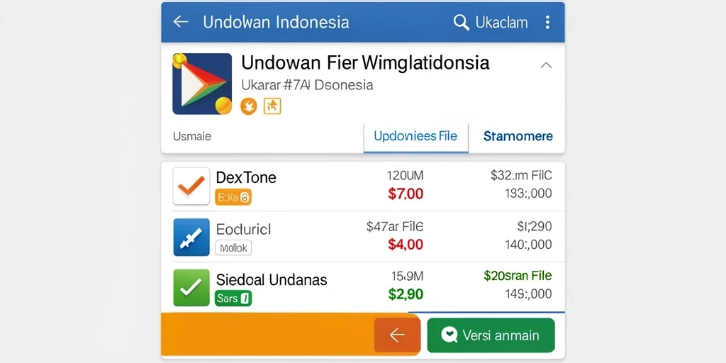 Tampilan awal yang menawan dan penuh warna.