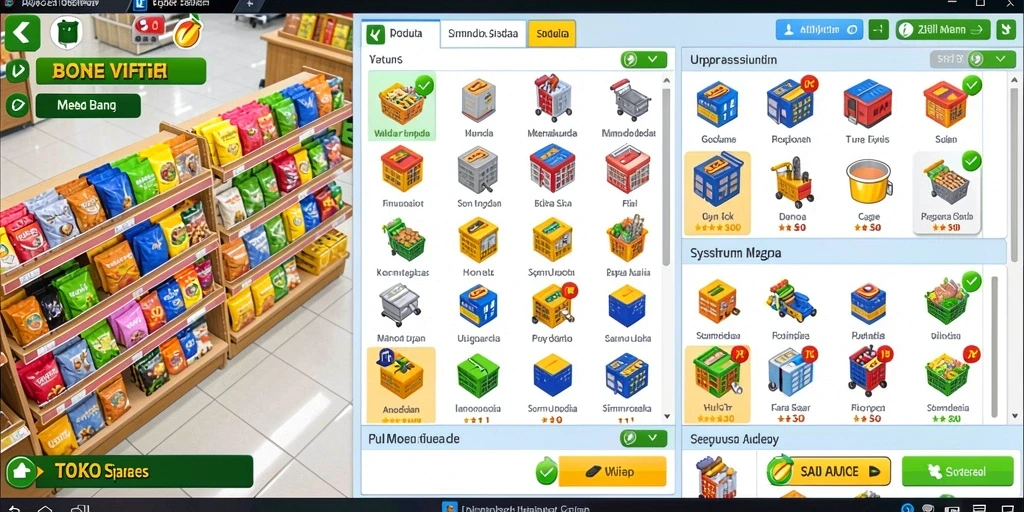 Tampilan antarmuka yang menarik dan user-friendly.