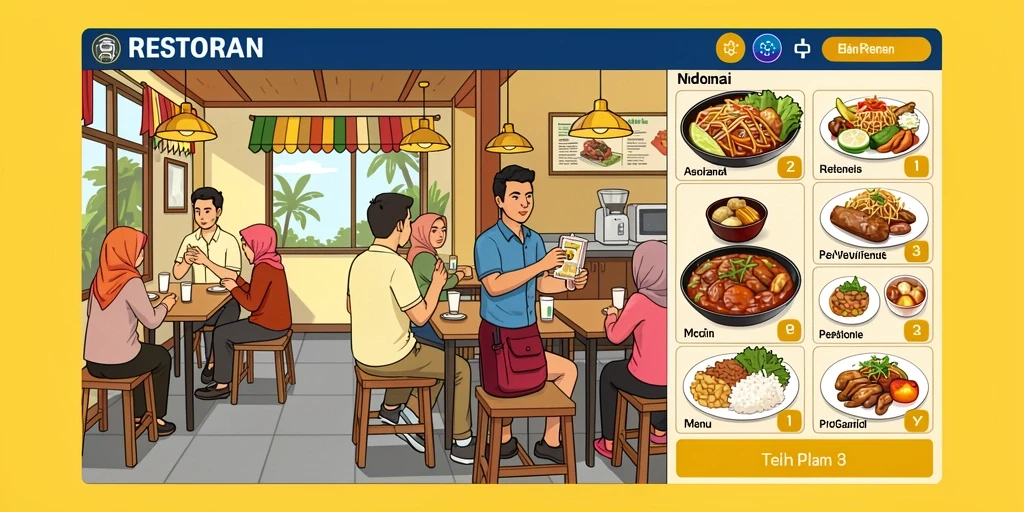 Tampilan interface yang ramah pengguna dan intuitif.