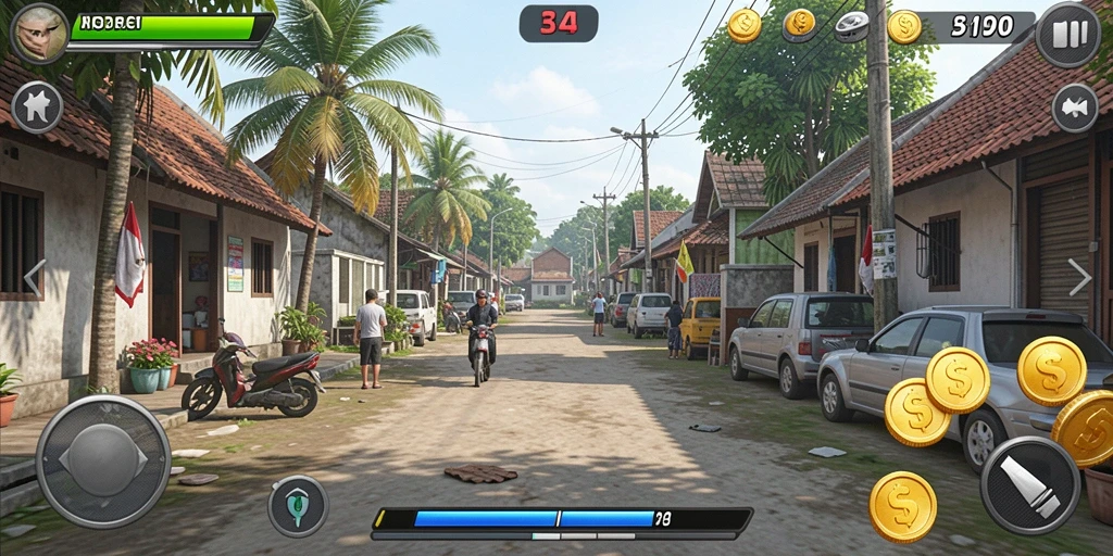 Tampilan antarmuka pengguna yang menarik dan intuitif.