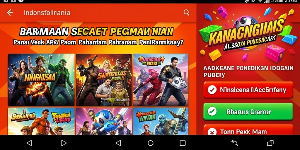 Tampilan menarik dan sederhana dari aplikasi TOBAWIN88.