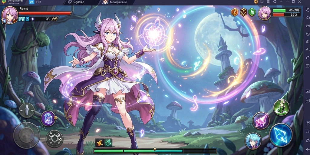 Tangkapan layar menunjukkan gameplay yang mendebarkan.